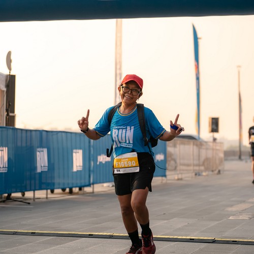 Race photo from YUK TRAVEL RUN