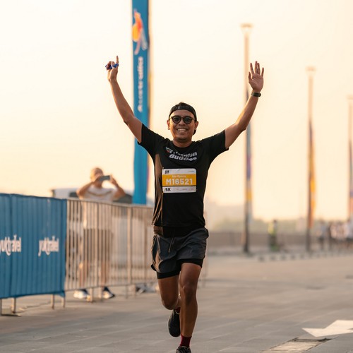 Race photo from YUK TRAVEL RUN