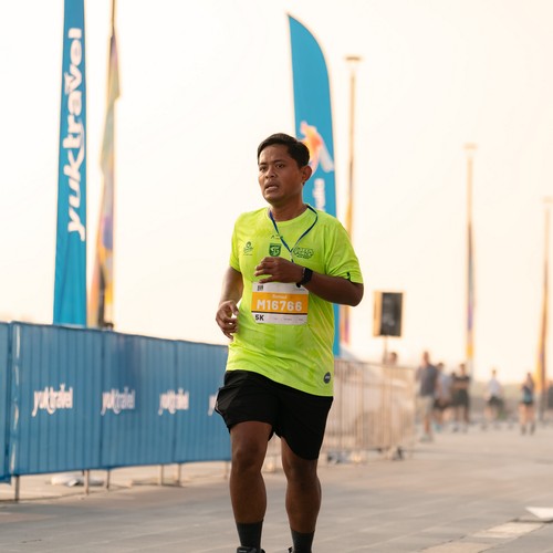 Race photo from YUK TRAVEL RUN