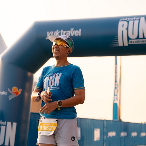 Race photo from YUK TRAVEL RUN