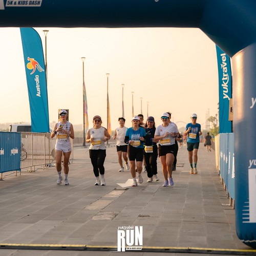 Race photo from YUK TRAVEL RUN