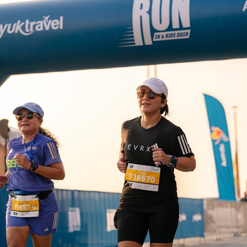 Race photo from YUK TRAVEL RUN