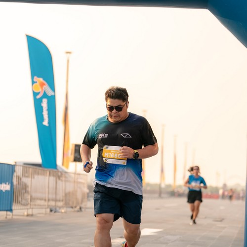 Race photo from YUK TRAVEL RUN