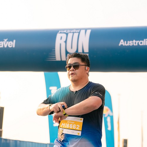 Race photo from YUK TRAVEL RUN