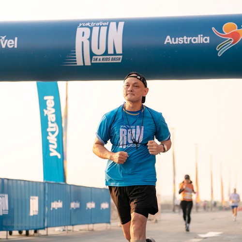 Race photo from YUK TRAVEL RUN