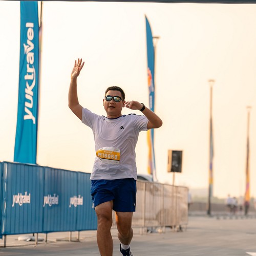 Race photo from YUK TRAVEL RUN