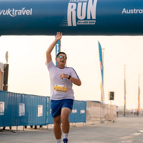 Race photo from YUK TRAVEL RUN