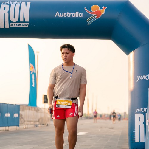 Race photo from YUK TRAVEL RUN