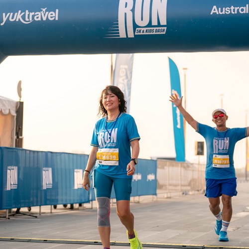 Race photo from YUK TRAVEL RUN