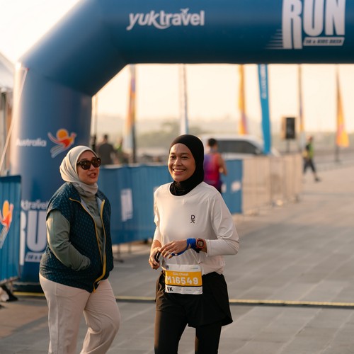 Race photo from YUK TRAVEL RUN