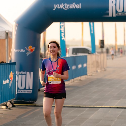 Race photo from YUK TRAVEL RUN