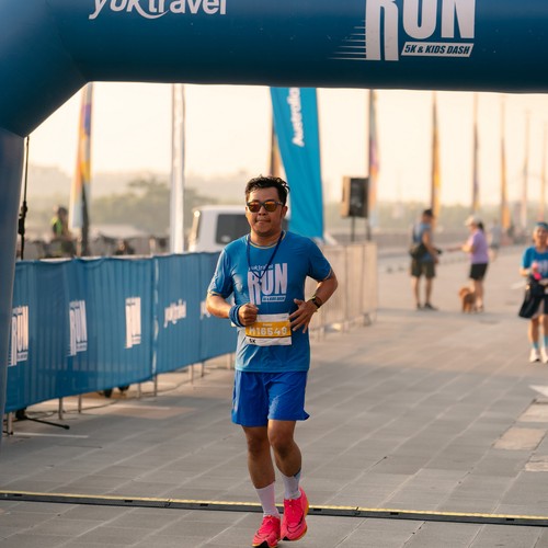 Race photo from YUK TRAVEL RUN