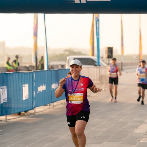 Race photo from YUK TRAVEL RUN