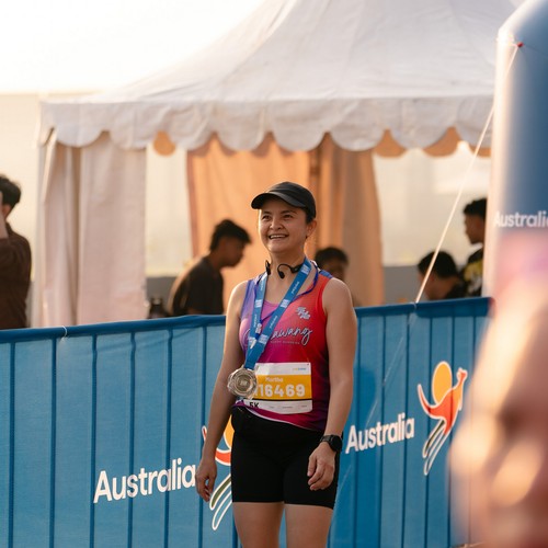 Race photo from YUK TRAVEL RUN