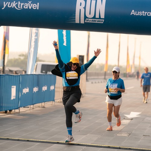 Race photo from YUK TRAVEL RUN