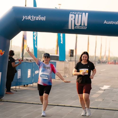 Race photo from YUK TRAVEL RUN