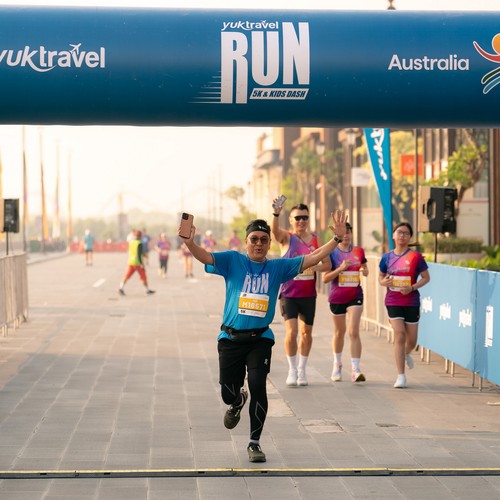 Race photo from YUK TRAVEL RUN