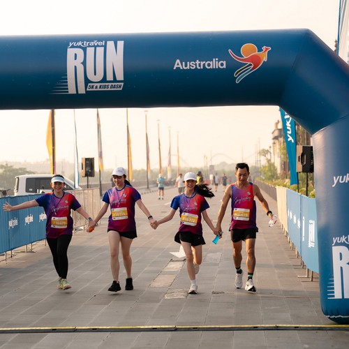Race photo from YUK TRAVEL RUN