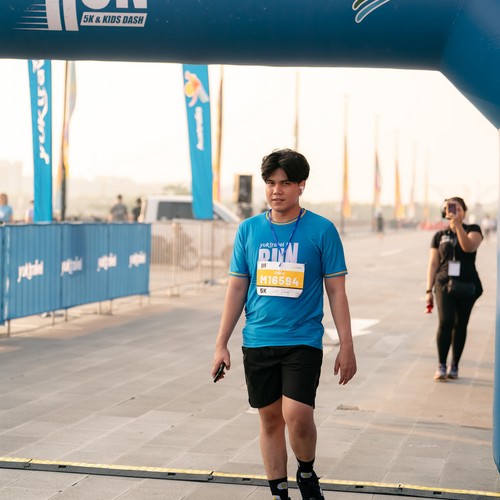 Race photo from YUK TRAVEL RUN