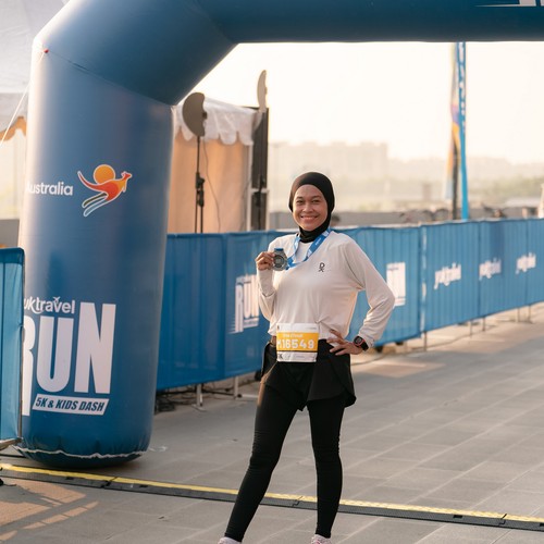 Race photo from YUK TRAVEL RUN