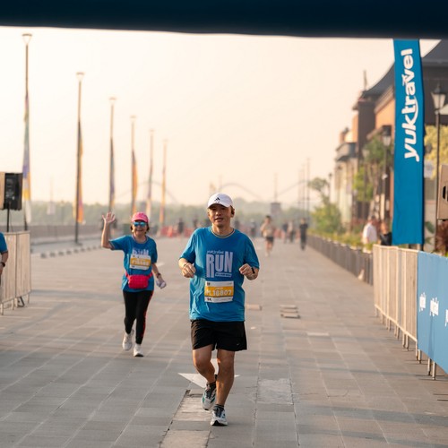 Race photo from YUK TRAVEL RUN