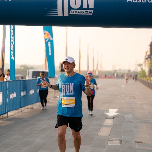Race photo from YUK TRAVEL RUN