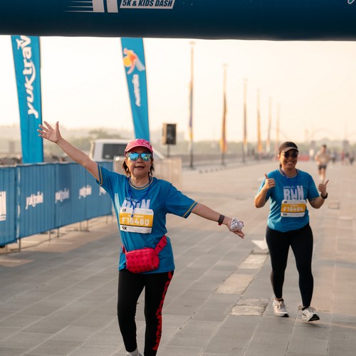 Race photo from YUK TRAVEL RUN