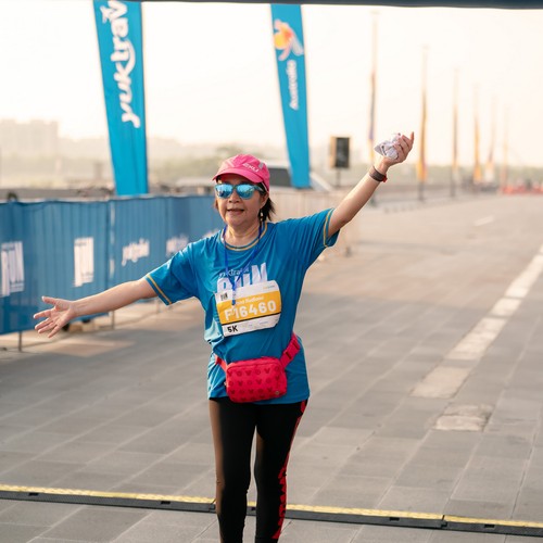 Race photo from YUK TRAVEL RUN