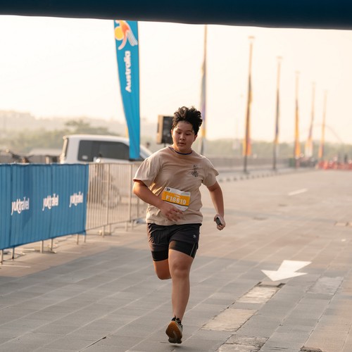 Race photo from YUK TRAVEL RUN