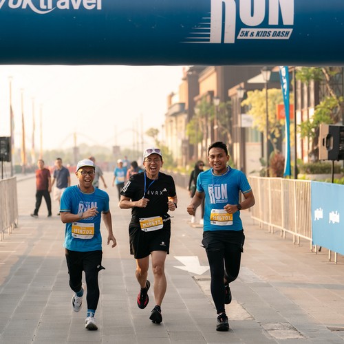 Race photo from YUK TRAVEL RUN