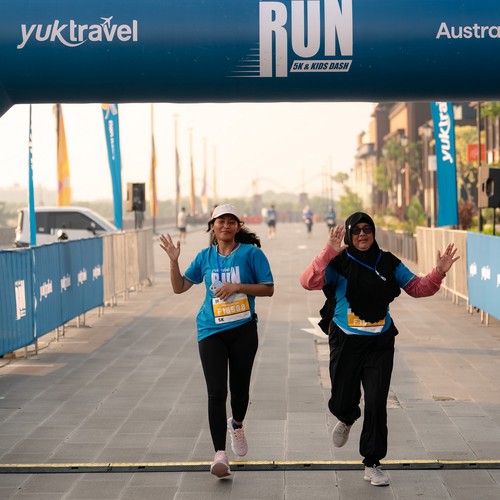 Race photo from YUK TRAVEL RUN