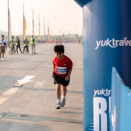 Race photo from YUK TRAVEL RUN