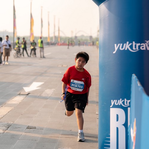 Race photo from YUK TRAVEL RUN