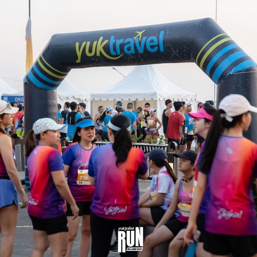 Race photo from YUK TRAVEL RUN