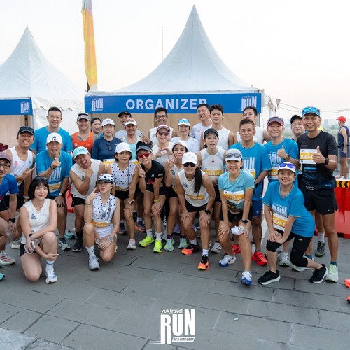 Race photo from YUK TRAVEL RUN