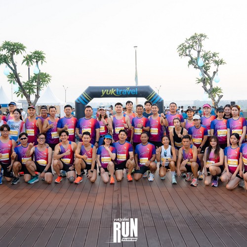 Race photo from YUK TRAVEL RUN