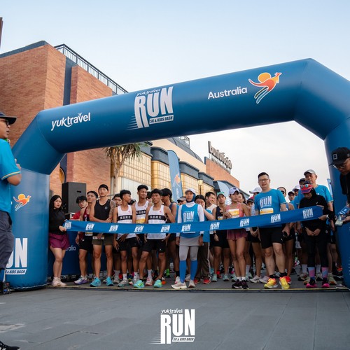 Race photo from YUK TRAVEL RUN