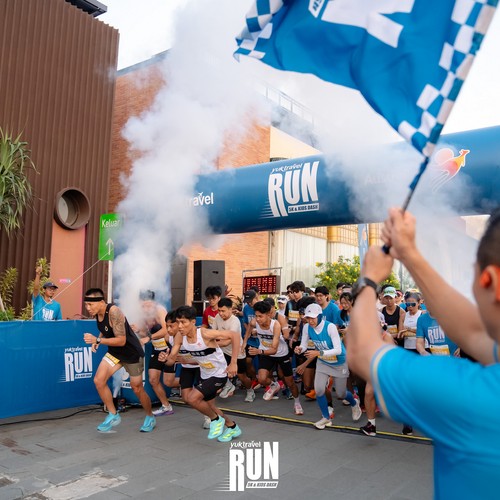 Race photo from YUK TRAVEL RUN