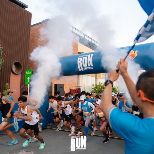 Race photo from YUK TRAVEL RUN