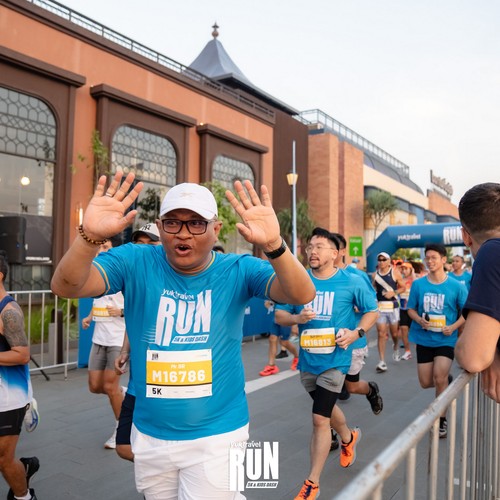 Race photo from YUK TRAVEL RUN