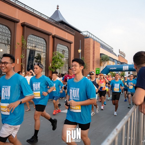 Race photo from YUK TRAVEL RUN