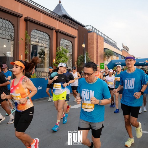 Race photo from YUK TRAVEL RUN