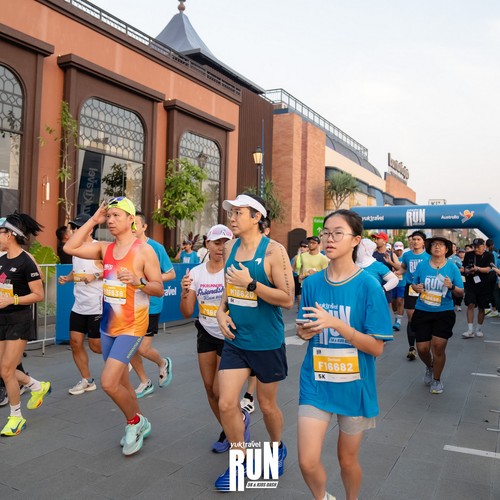 Race photo from YUK TRAVEL RUN