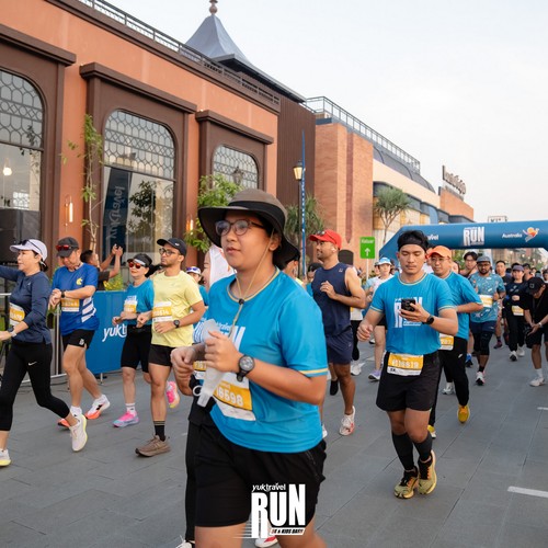 Race photo from YUK TRAVEL RUN