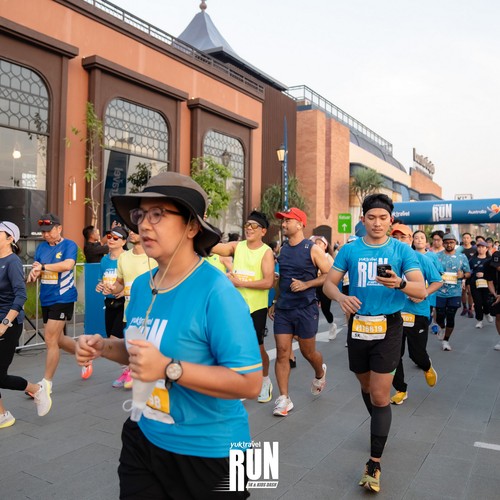 Race photo from YUK TRAVEL RUN