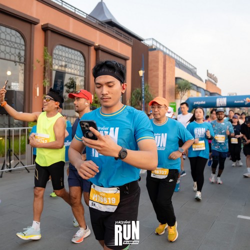 Race photo from YUK TRAVEL RUN