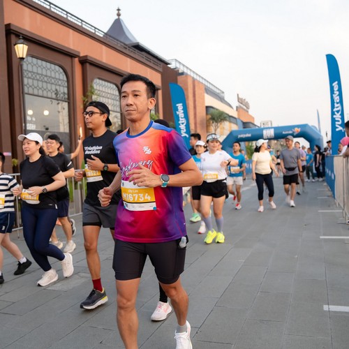 Race photo from YUK TRAVEL RUN