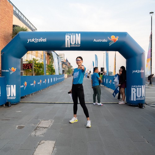 Race photo from YUK TRAVEL RUN