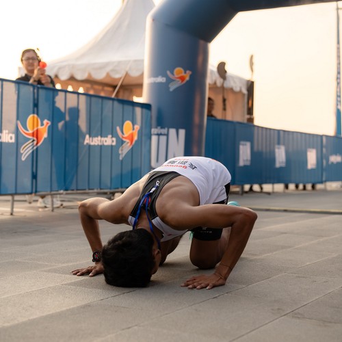 Race photo from YUK TRAVEL RUN