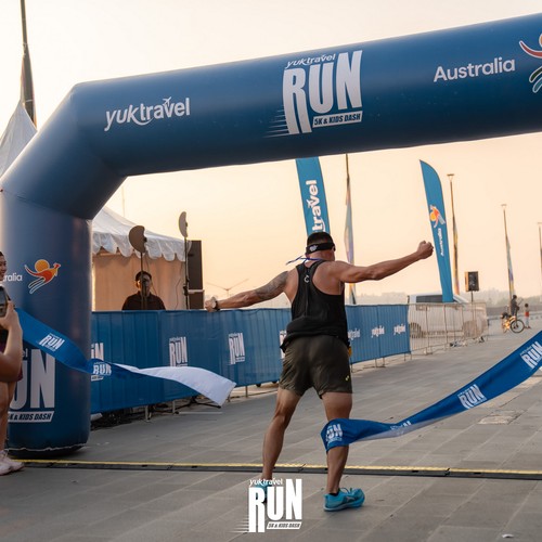 Race photo from YUK TRAVEL RUN